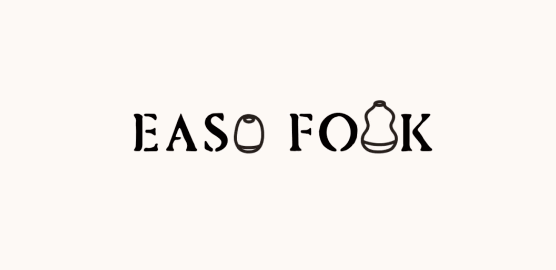 East Fork logotype animating on scroll